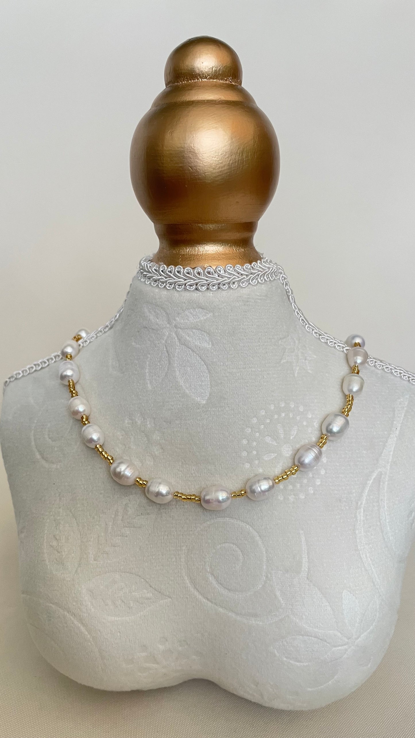 Cadenas detalles en perla