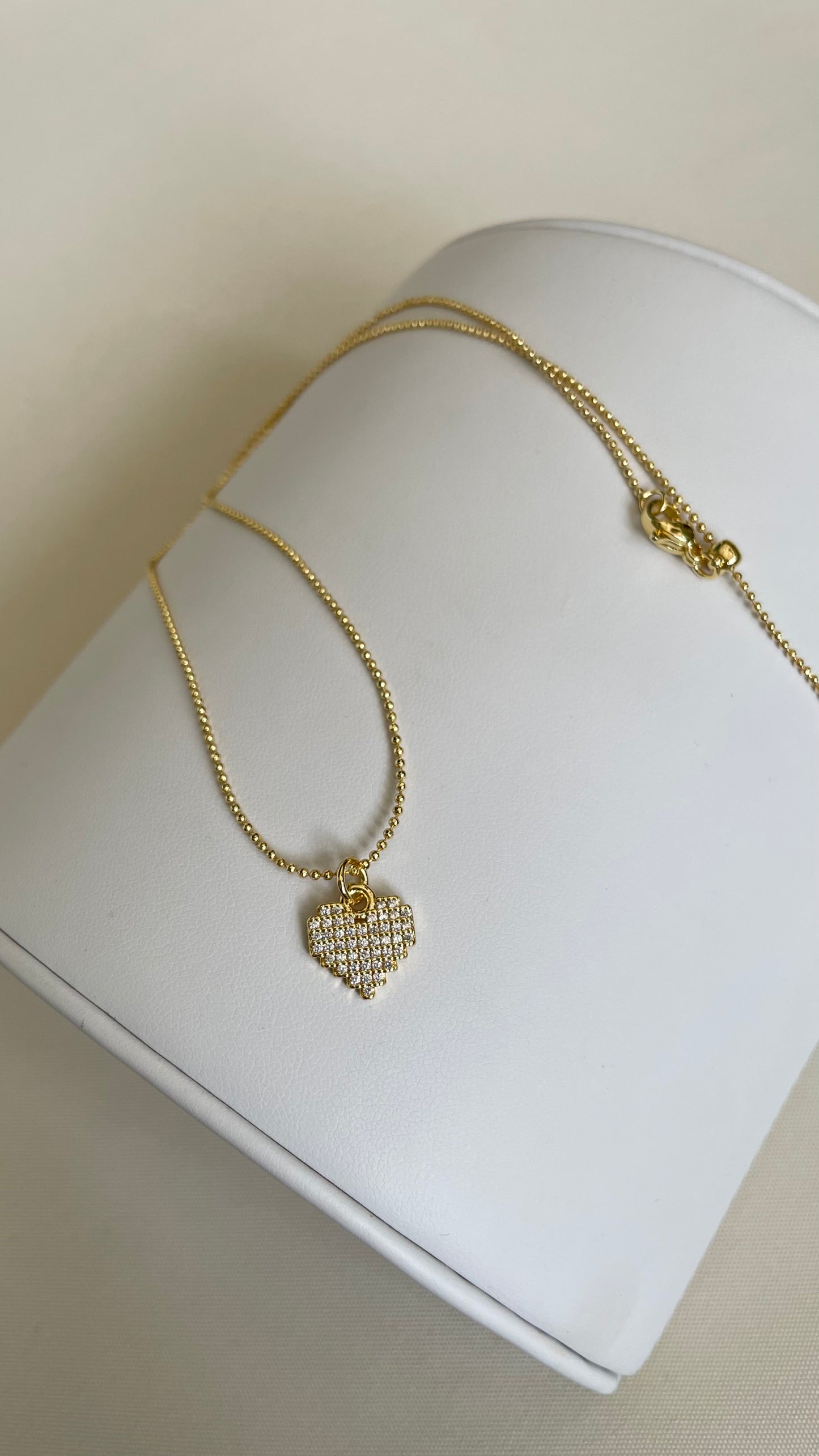 Cadenas de corazón ajustables