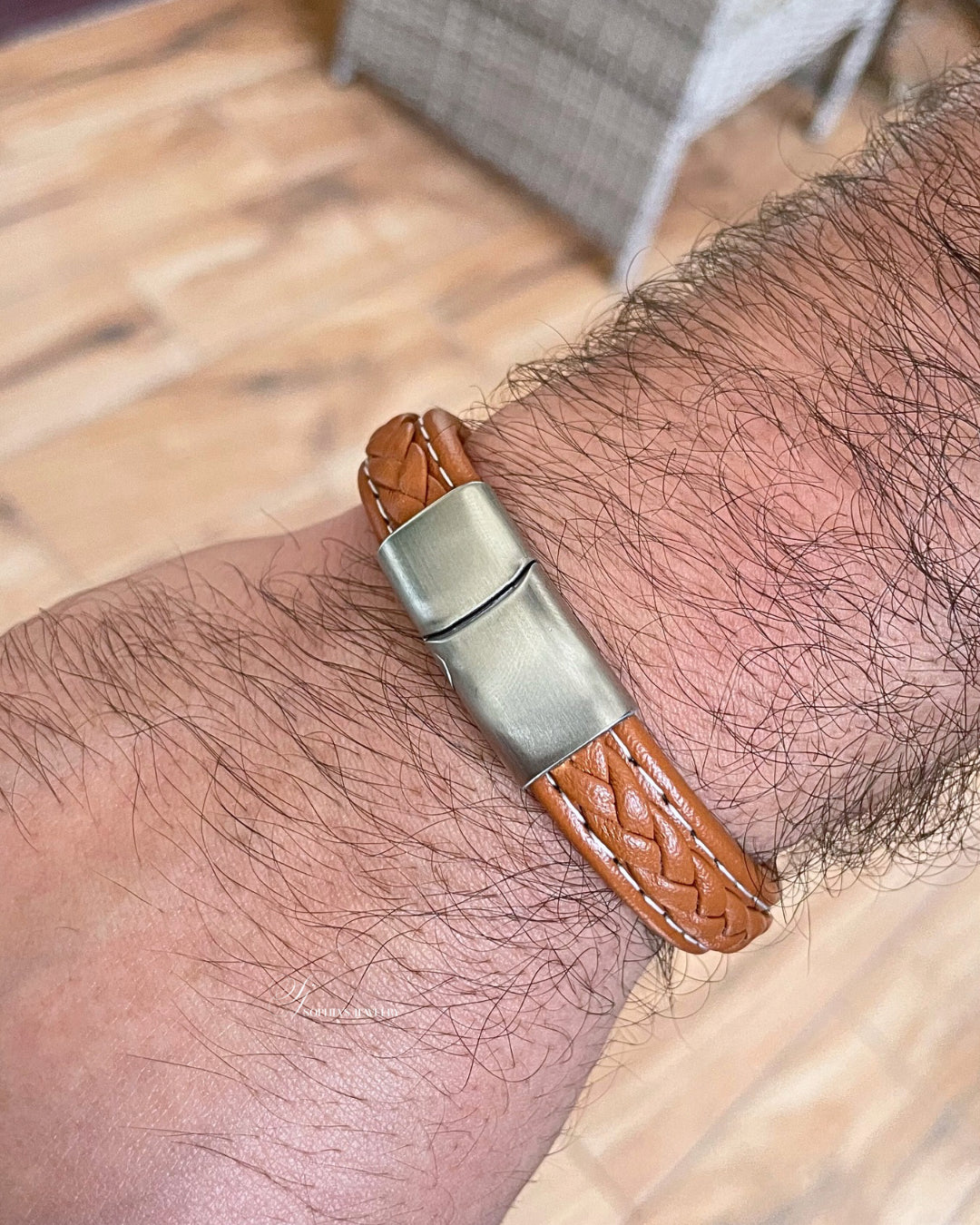Brazalete de cuero