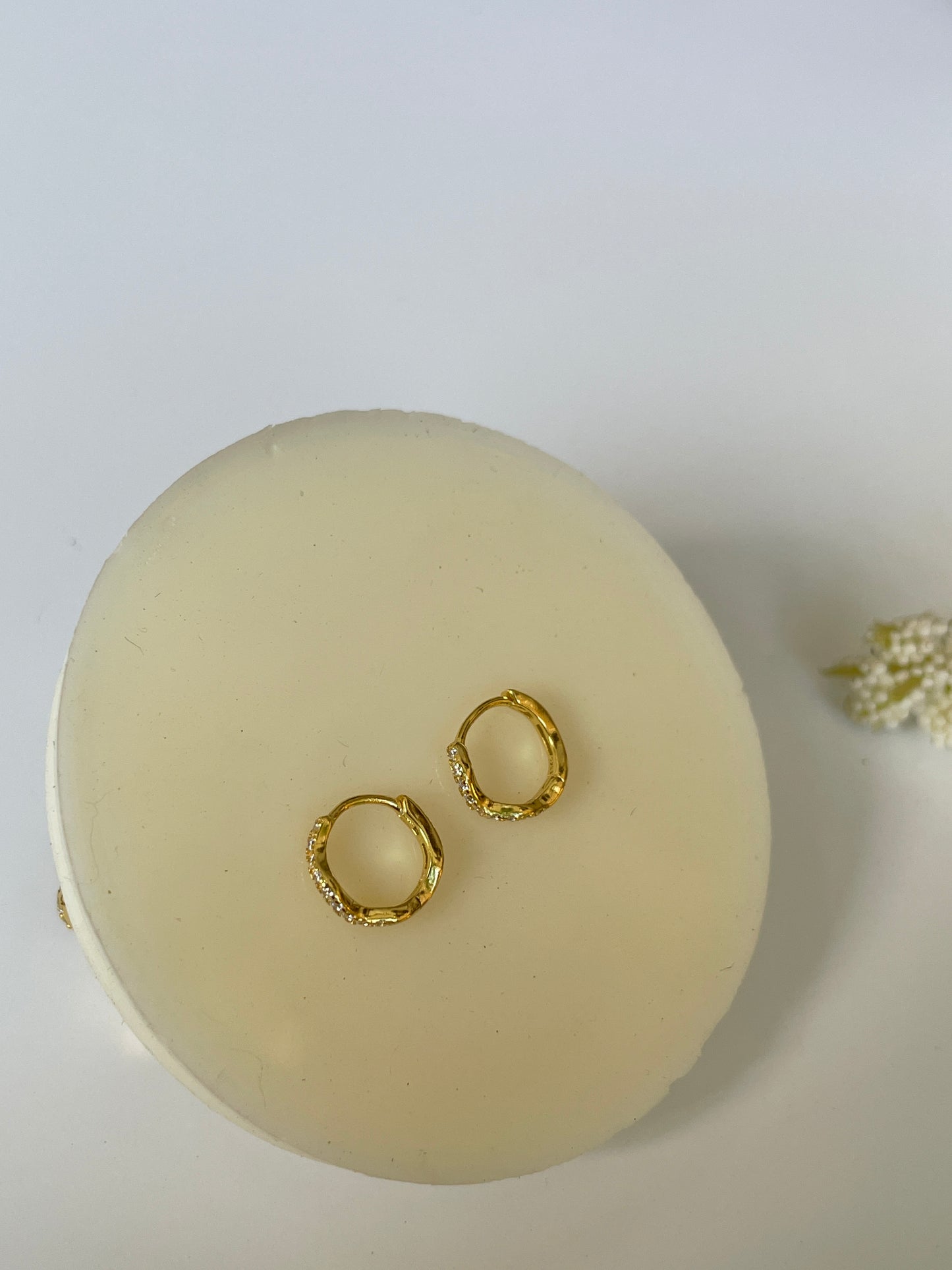 Aretes Piercing plata S925