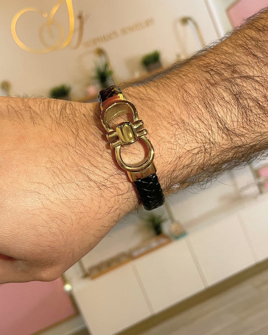 Brazalete de cuero