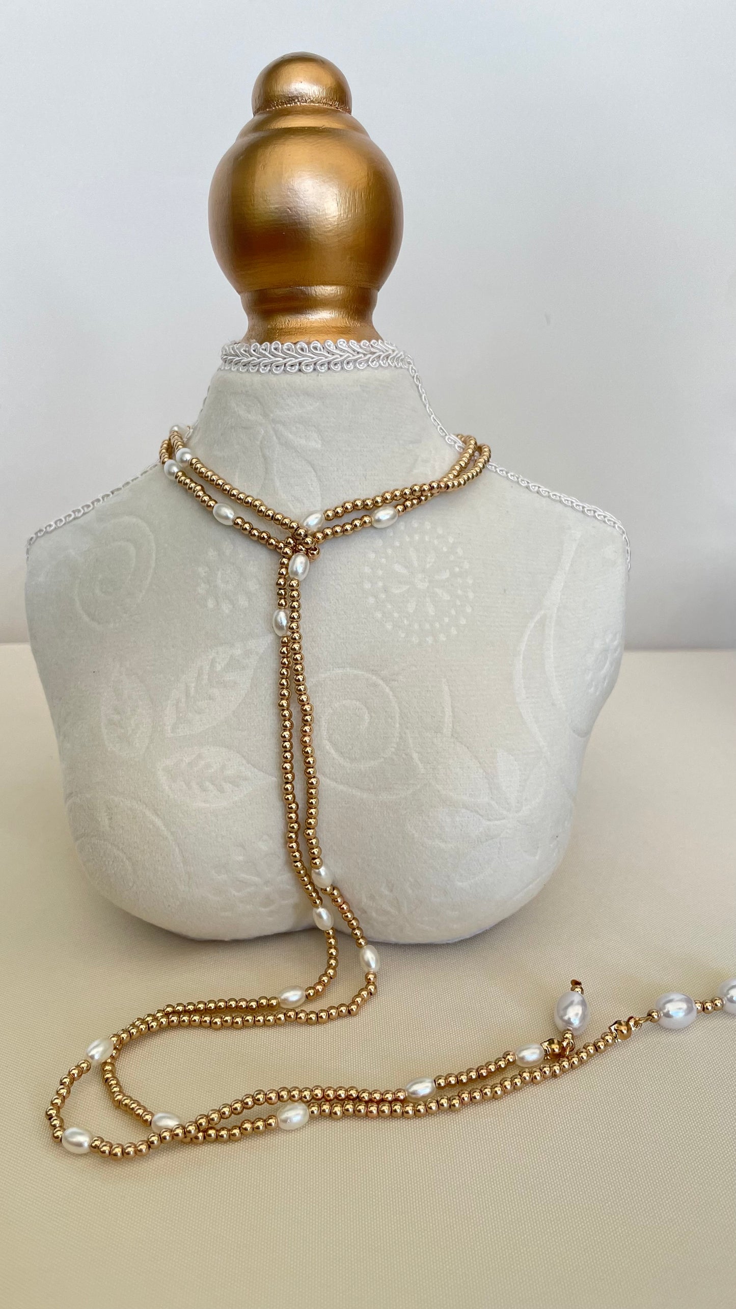 Cadenas detalles en perla