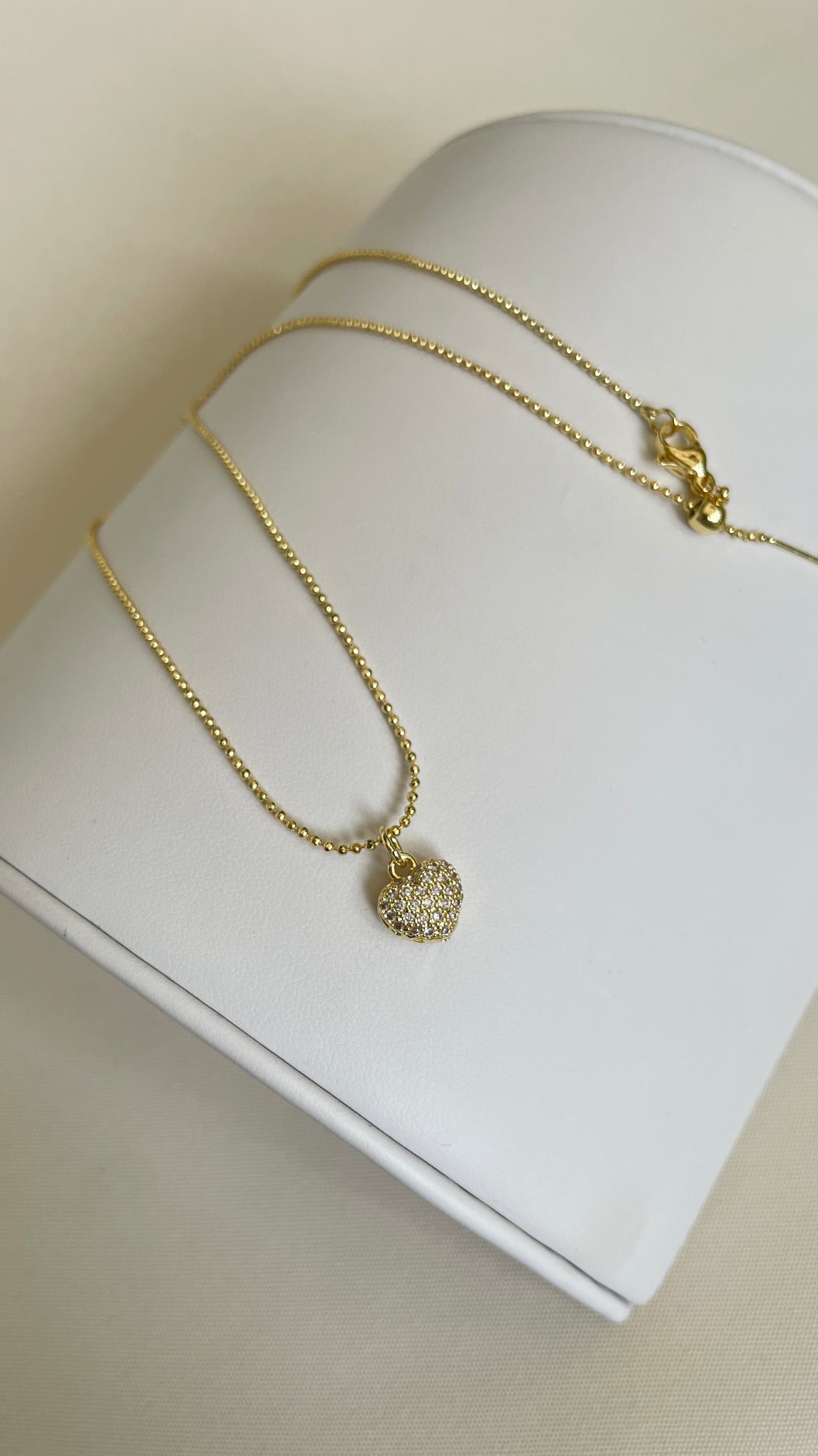 Cadenas de corazón ajustables