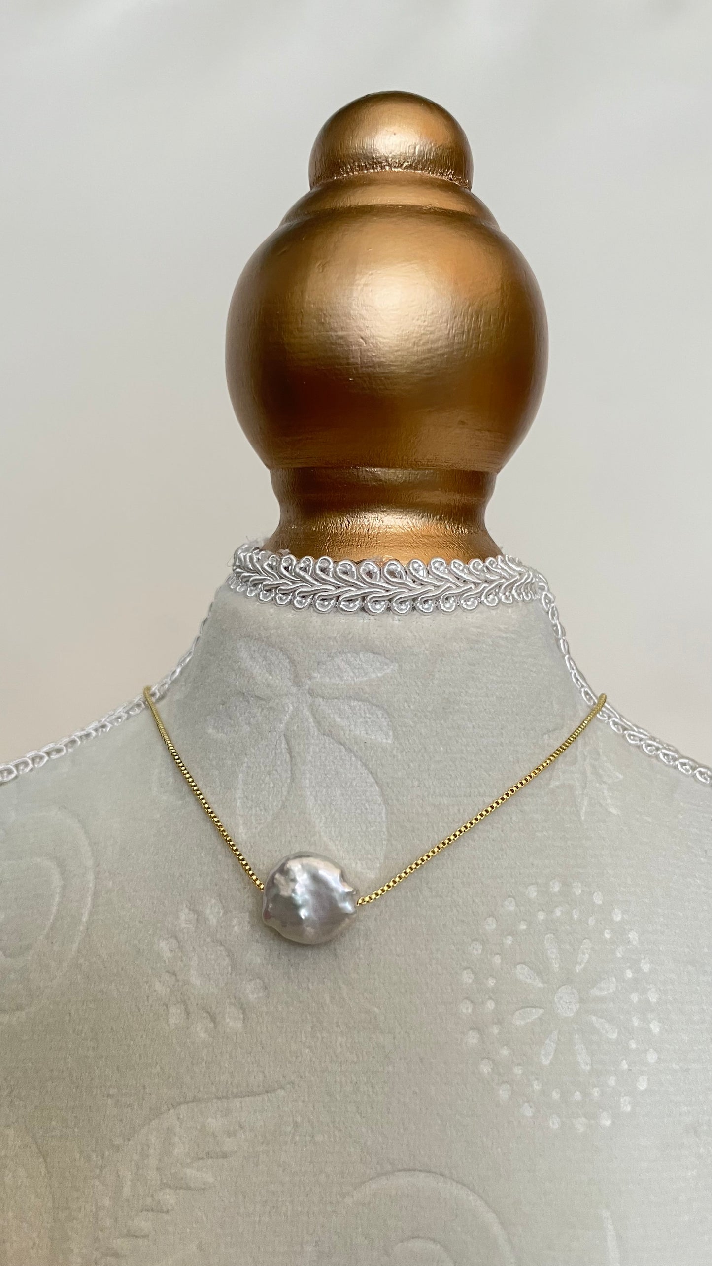 Cadenas detalles en perla