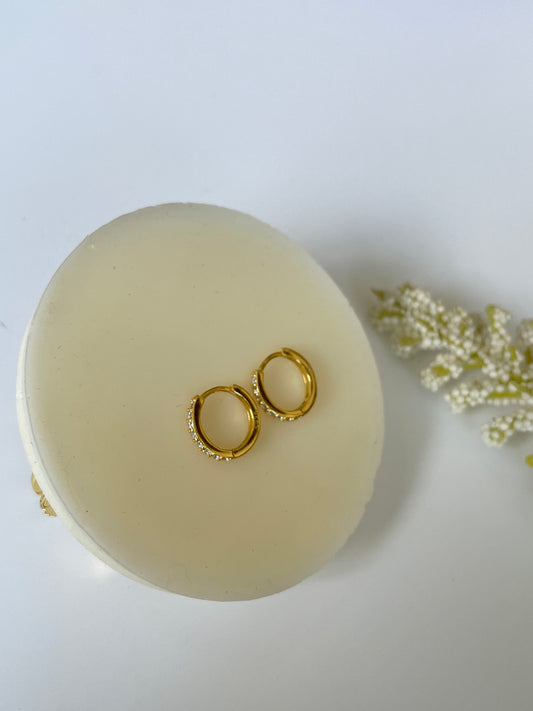 Aretes Piercing plata S925