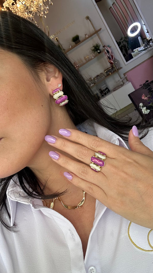 Set aretes y anillo
