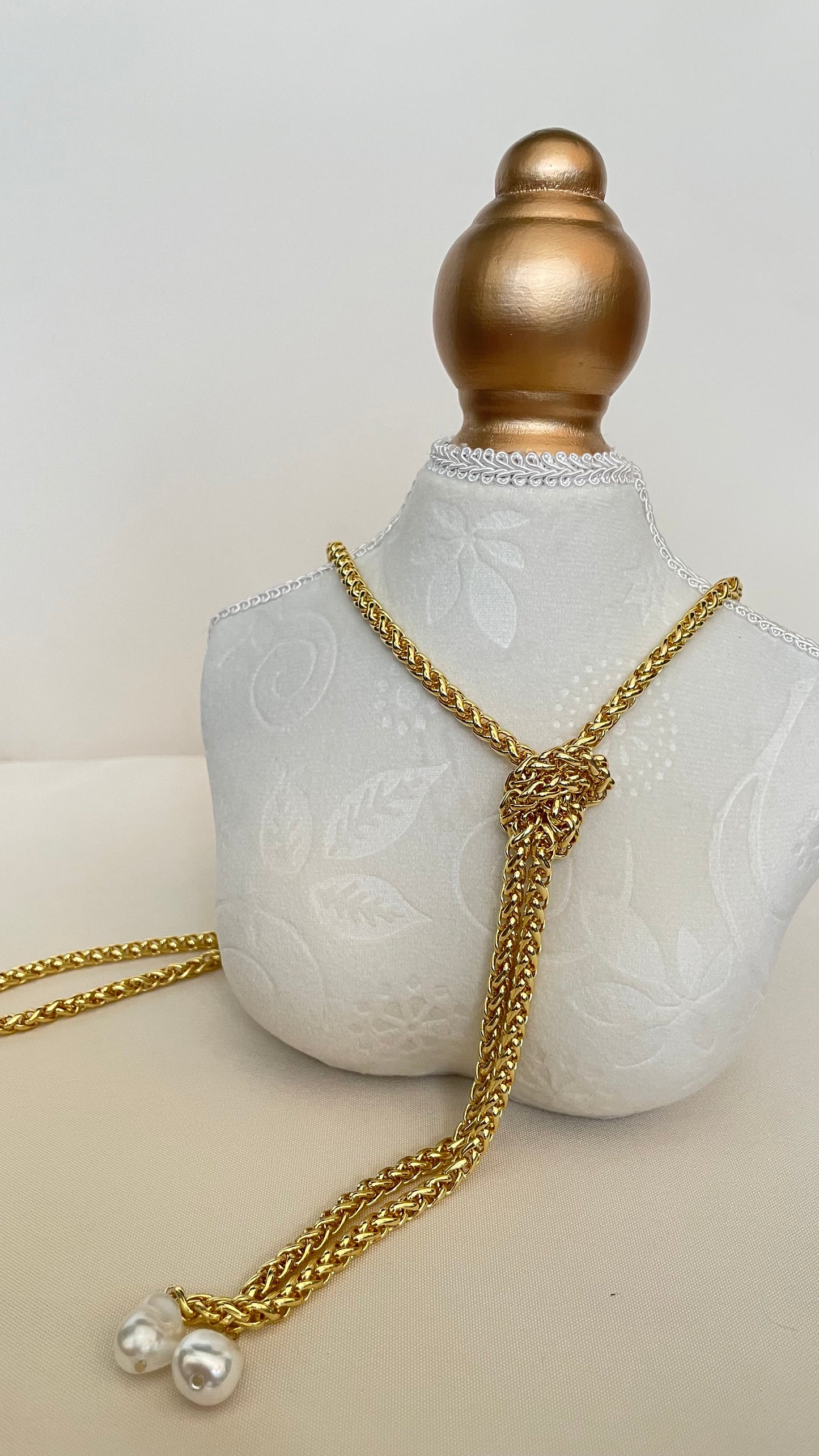 Cadenas detalles en perla