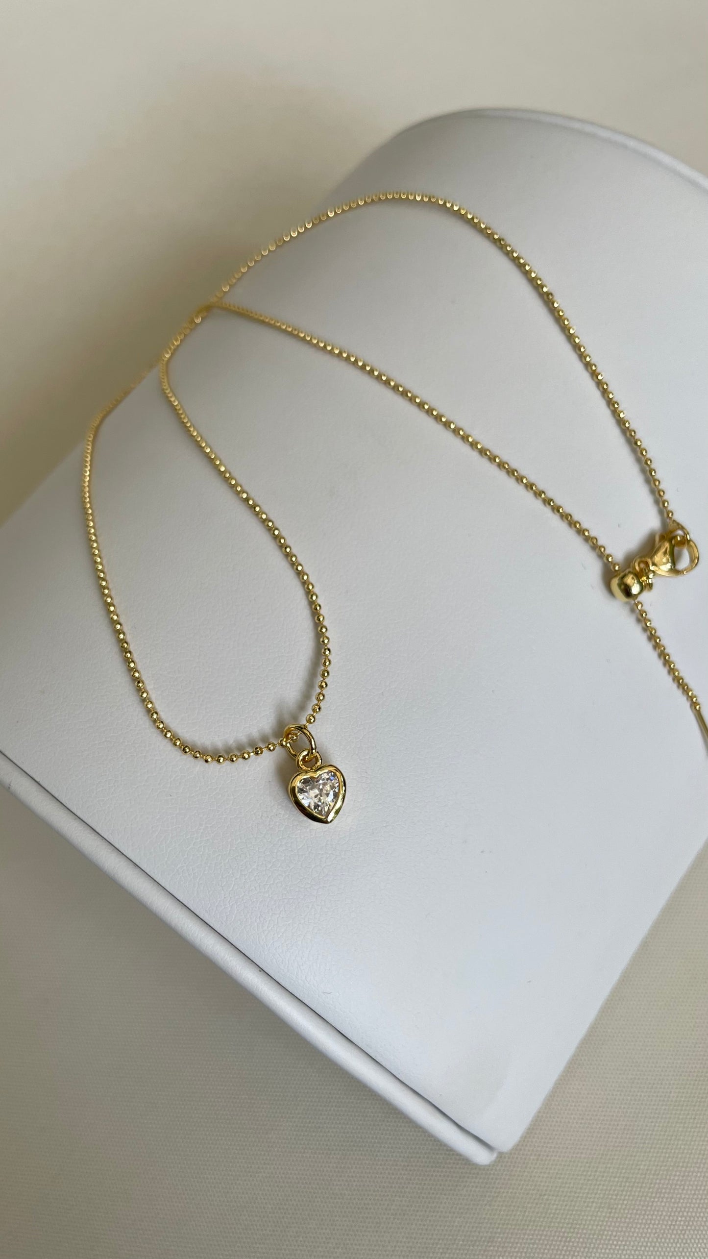 Cadenas de corazón ajustables